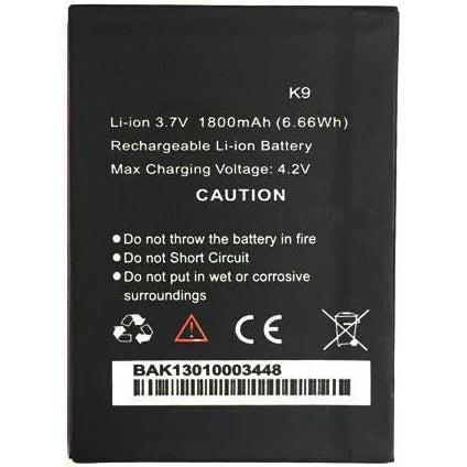 MM X11/KB K9 1800mAH Lithium Polymer battery