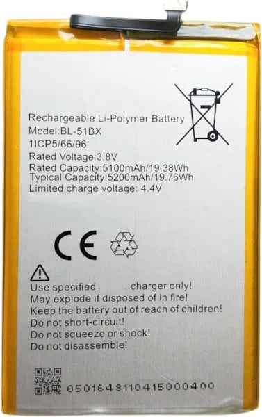 INFI NOTE 8/51BX/X683 5000mAH Lithium Polymer battery
