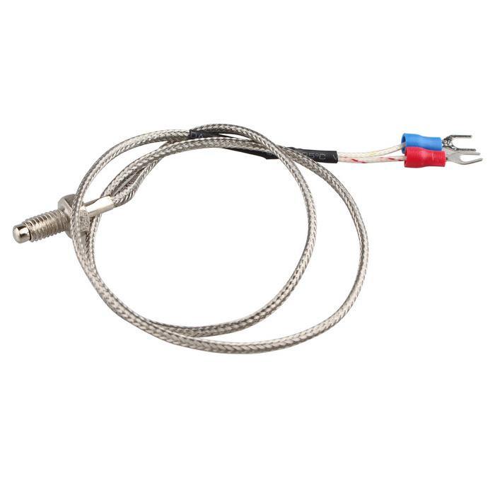 DC 3-5V MAX6675 Module + K Type Thermocouple Temperature Sensor Thermocouple Sensor Set M6 Screw and Jumper Wire F to F 5pcs