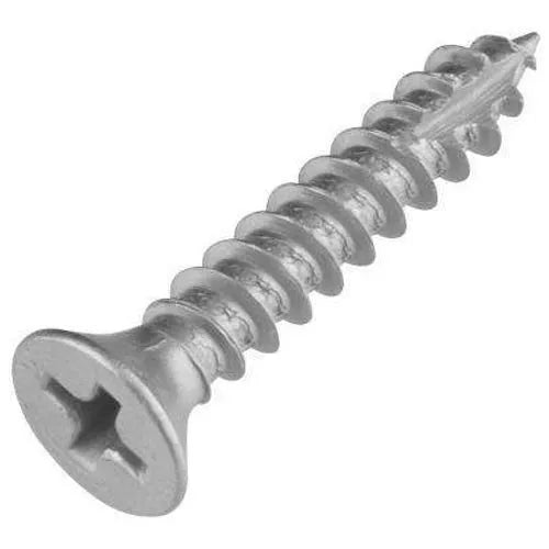 (8x45mm)Flat Head Silver Screw Stainless Steel