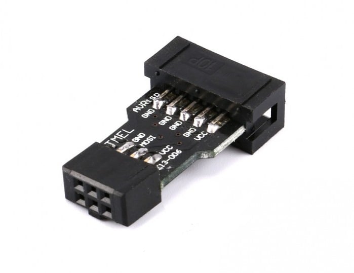 AVR ISP 10 Pin to 6 Pin Adapter Board