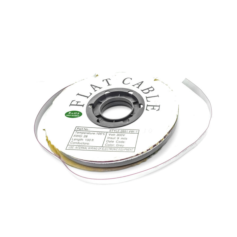 Buy 10 Wire Flat Ribbon Cable FRC – 28 AWG (1 Ft.) from HNHCart.com. Also browse more components from Flat Cables category from HNHCart