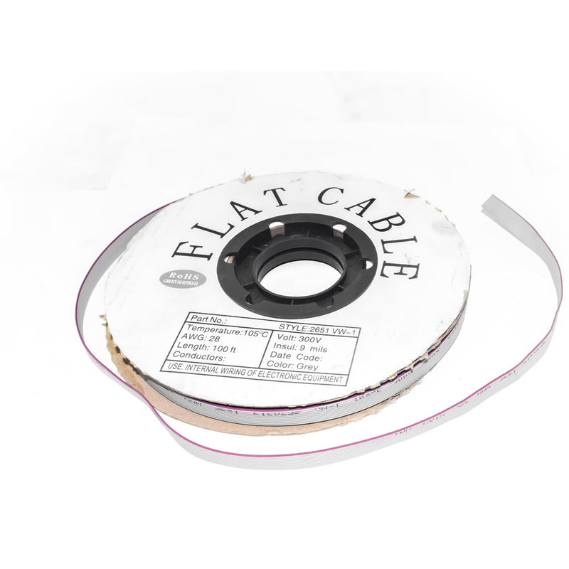 Buy 10 Wire Flat Ribbon Cable FRC – 28 AWG (1 Ft.) from HNHCart.com. Also browse more components from Flat Cables category from HNHCart