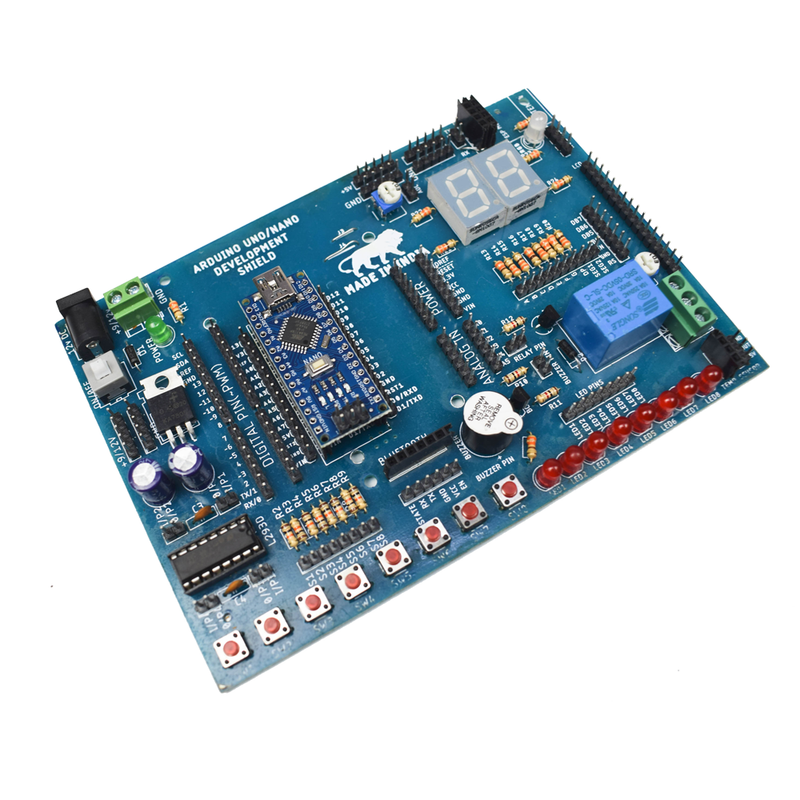Arduino UNO/Nano Development Board Shield with Nano Board