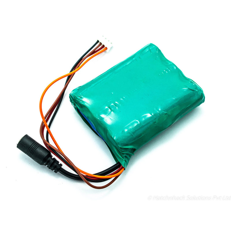 Buy 11.1V 2000 mAh 18650 (3 Cell) Li-ion Rechargeable Battery Pack from HNHCart.com. Also browse more components from Battery category from HNHCart
