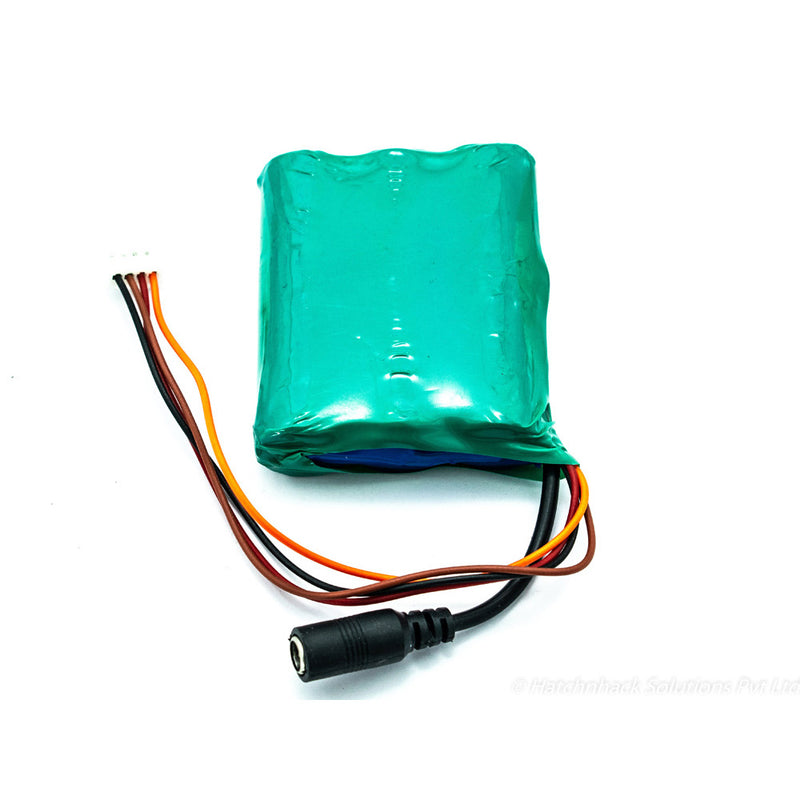 Buy 11.1V 2000 mAh 18650 (3 Cell) Li-ion Rechargeable Battery Pack from HNHCart.com. Also browse more components from Battery category from HNHCart