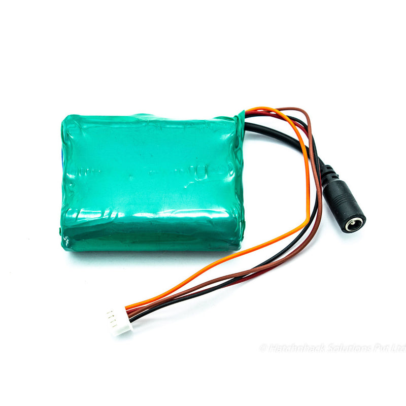 Buy 11.1V 2000 mAh 18650 (3 Cell) Li-ion Rechargeable Battery Pack from HNHCart.com. Also browse more components from Battery category from HNHCart
