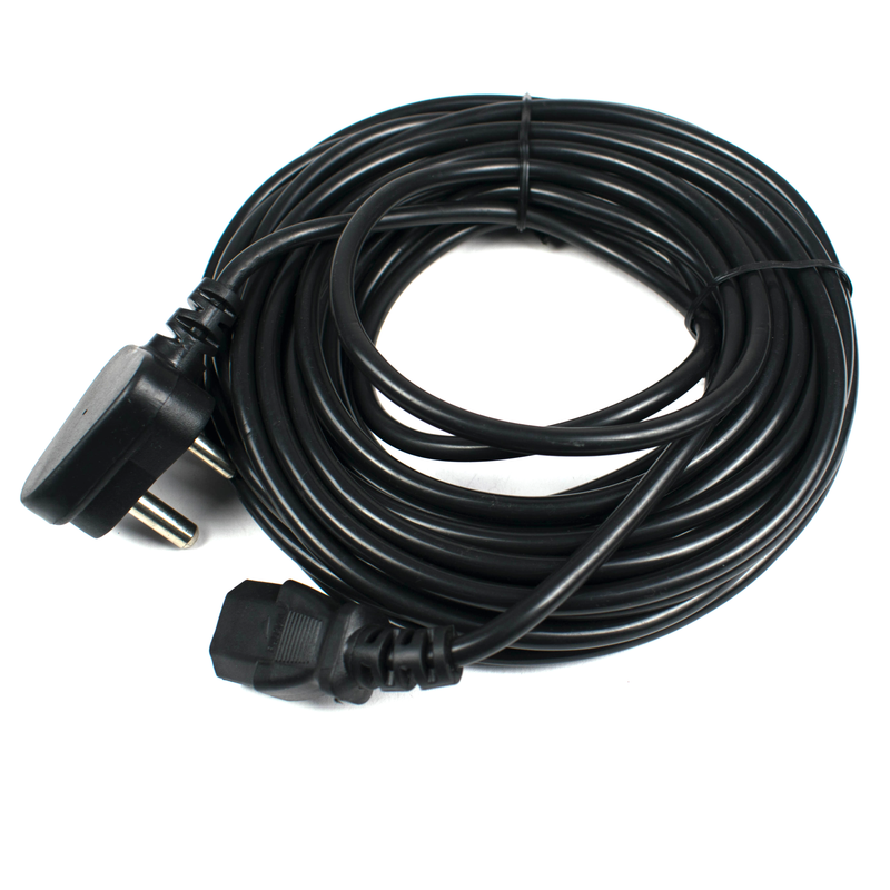 Falcon 14/38 3 Core 6A 250V C13 Power Cord For Computer  (10.0 Meter)