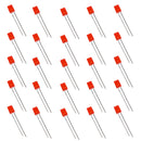 5mm Flat Rectangle Diffused Red LED