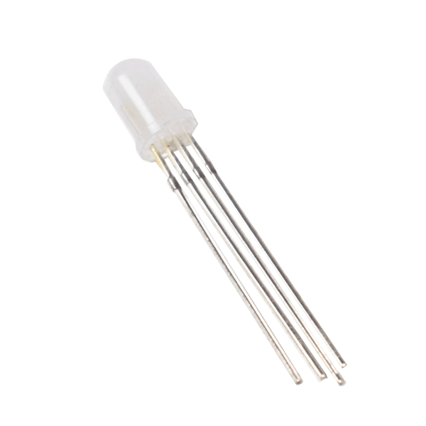 5mm RGB Common Anode 4 Pin Milky lens LED