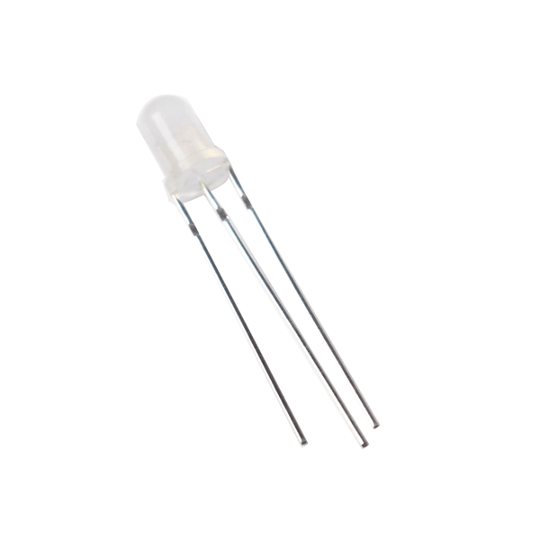 5mm Red/ Y-Green Common Anode 3 Pin Milky lens LED