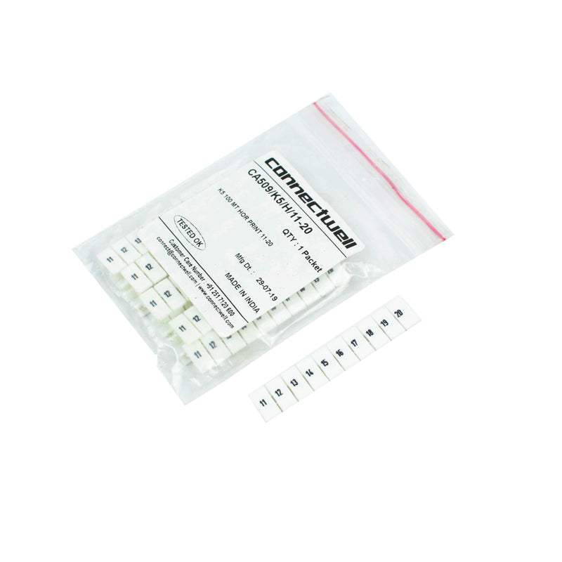 Connectwell CA509/K5 11-20 Marking Tags