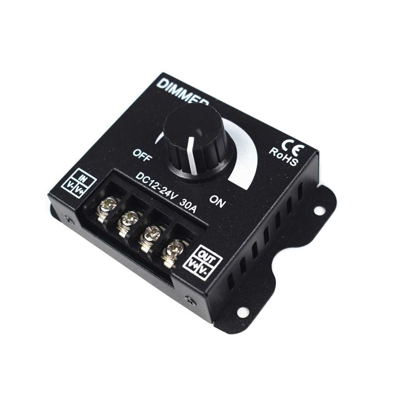 DC 12-24V 30A LED Dimmer Controller Switch