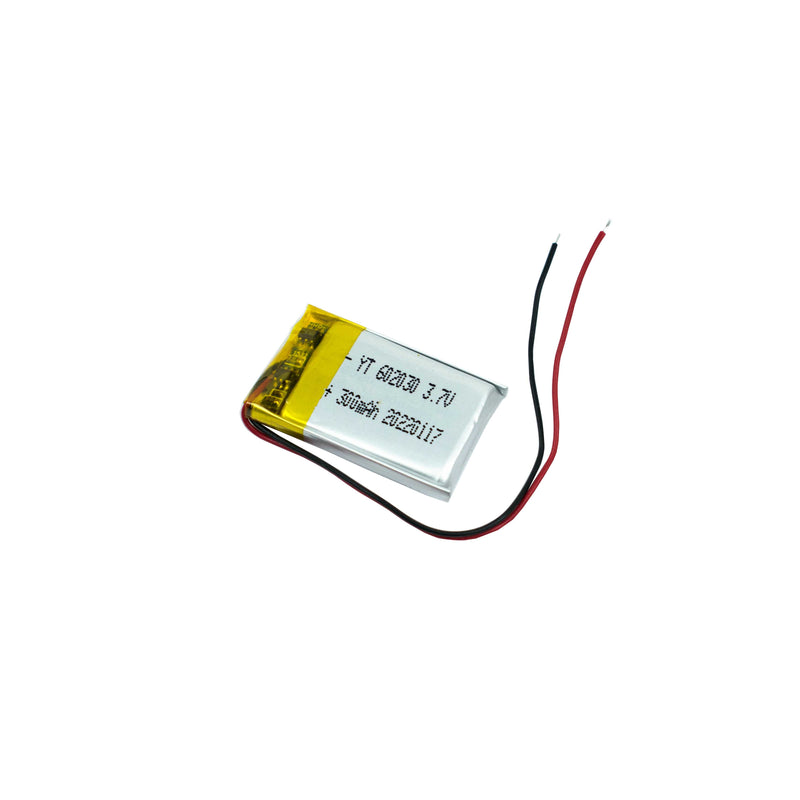 300mAh 3.7V Lithium Polymer Battery with BMS