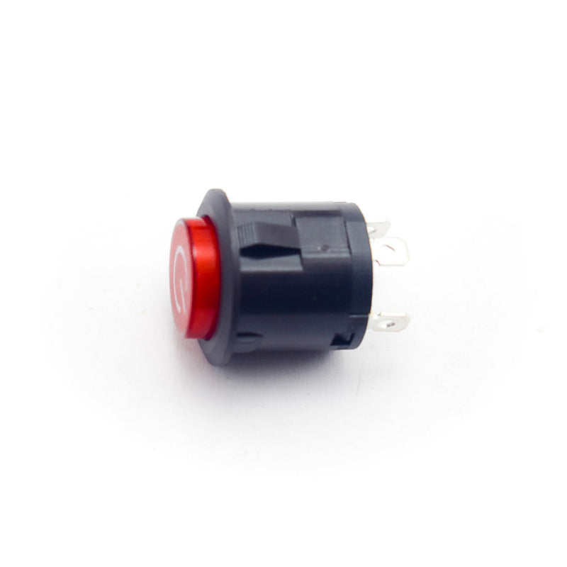Shop 16A 250V Lock Type ON/OFF Push Button Round