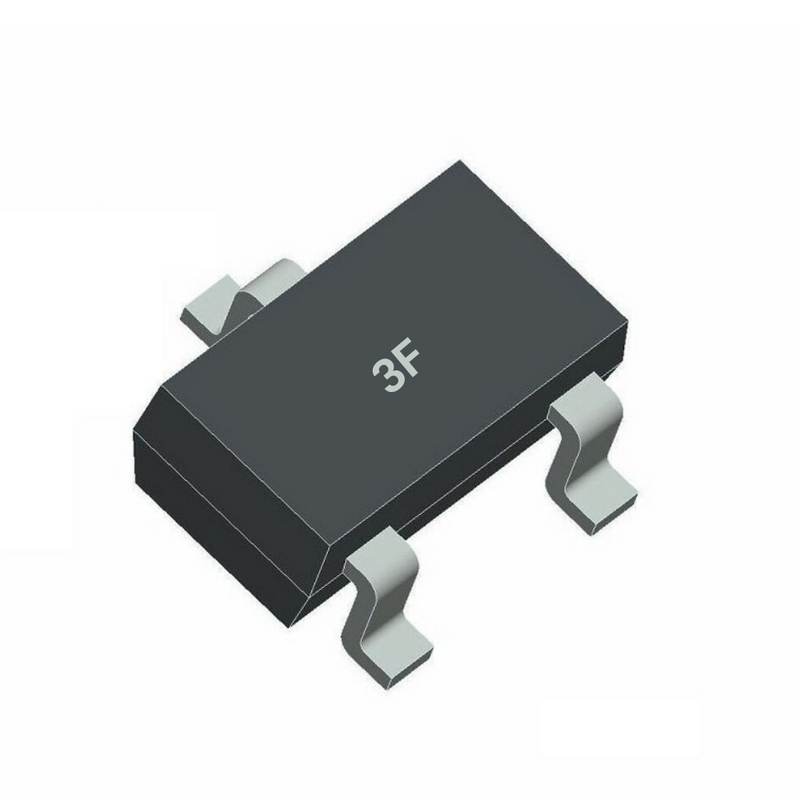 BC857 PNP General Purpose Transistor (SMD SOT-23 Package)