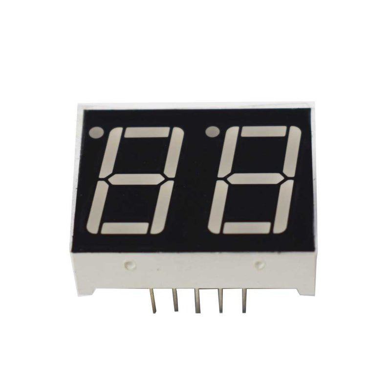 2 Digit Seven Segment Display - Green (Common Anode)