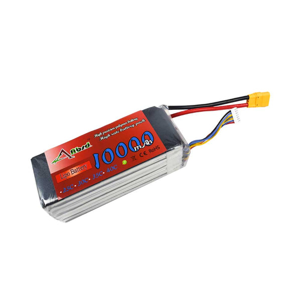 22.2V 10000mAh 6S 30C Lithium Polymer Battery