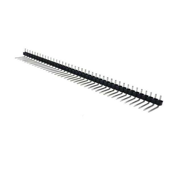 Shop 2.54mm 1x40 Pin 90 Degree Male Single Row Header Strip