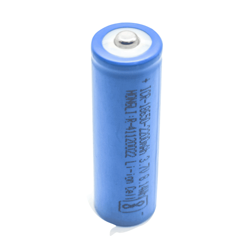 3.7V 2200mAh Lithium-Ion Battery ICR18650 with Tip Top