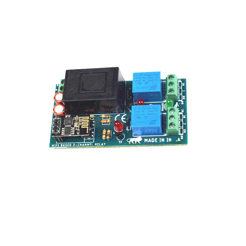 ESP-01 Wi-Fi Based Home Automation Module with 2 Channel Relay