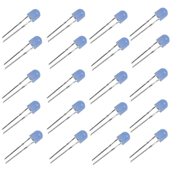 4.8mm 360 Degree Blue Diffused LED(1000-1200mcd) (Pack of 4000)
