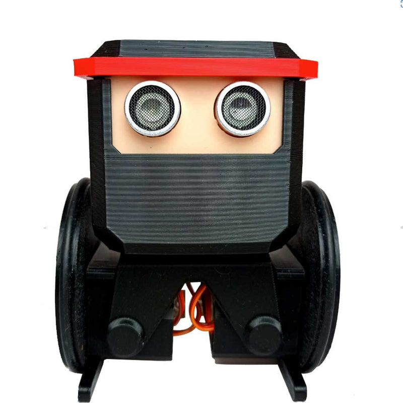 Techno-Tirupati; OTTO Ninja Robot 3D Printed Parts only; Without Servos and Controller