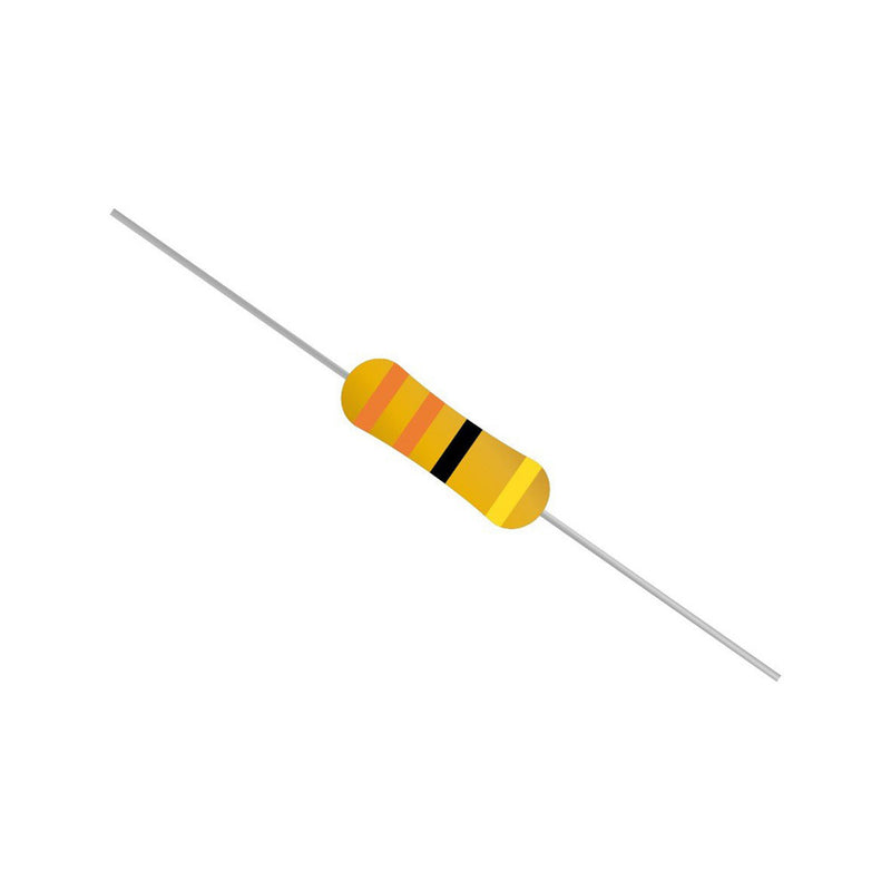 Buy 33 ohm 1/4 watt Resistor from HNHCart.com. Also browse more components from Through Hole Resistor 1/4W category from HNHCart