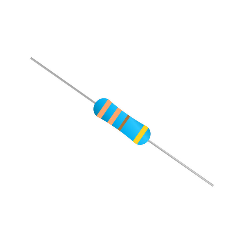 Through Hole Resistor 1/4W