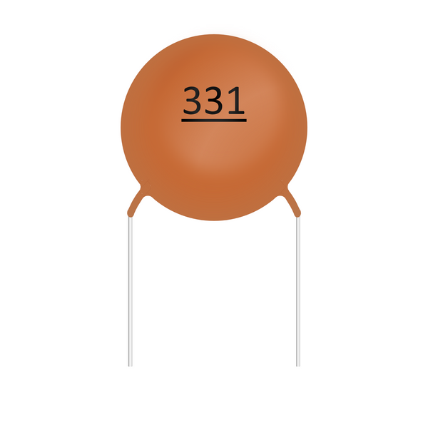 330pF (0.33nF, 331) Ceramic Capacitor