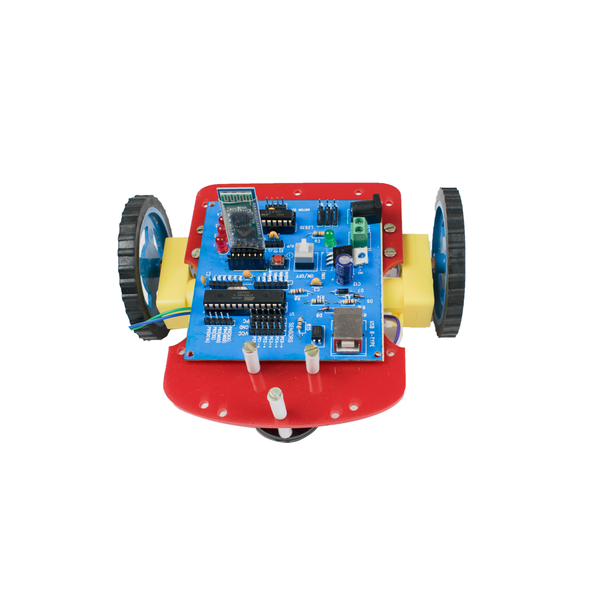 Voice Controlled DIY Robotic Kit Based on ATMEGA8 Bootloader Board