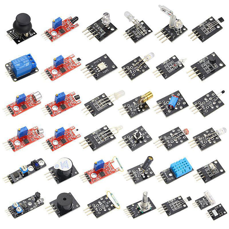 Buy 37 in 1 Sensor Kit for Arduino from HNHCart.com. Also browse more components from HatchnHack Kits category from HNHCart