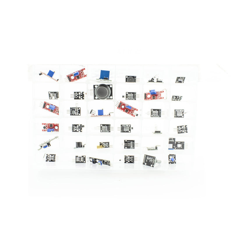 Buy 37 in 1 Sensor Kit for Arduino from HNHCart.com. Also browse more components from HatchnHack Kits category from HNHCart