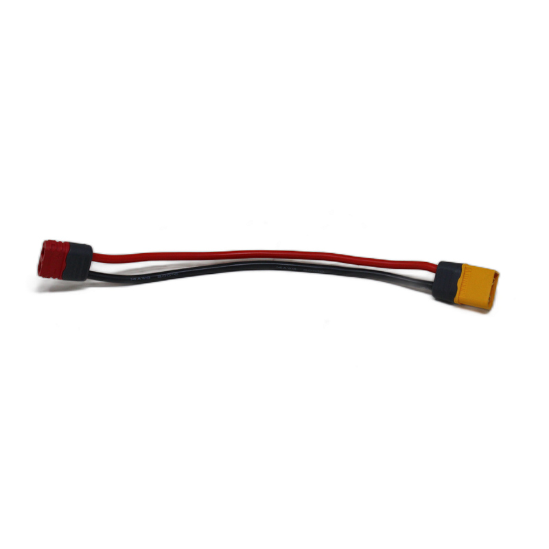 XT-60 Male Connector to Nylon T-Connector Female Battery Adapter Cable