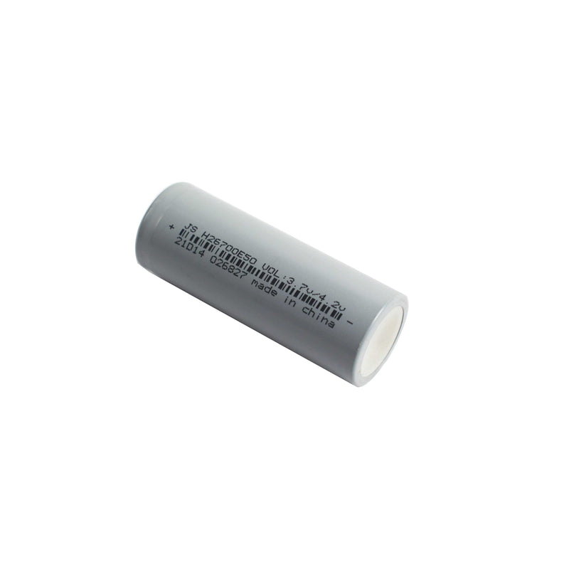 3.7V 5000mAh 26700 Lithium Ion 3C Rechargeable Battery