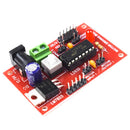 L293D Motor Driver Module with Voltage Protection