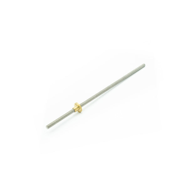 Buy 3D Printer Trapezoidal Screw Threaded Rod 300mm with Brass Nut from HNHCart.com. Also browse more components from 3D Printer Parts category from HNHCart