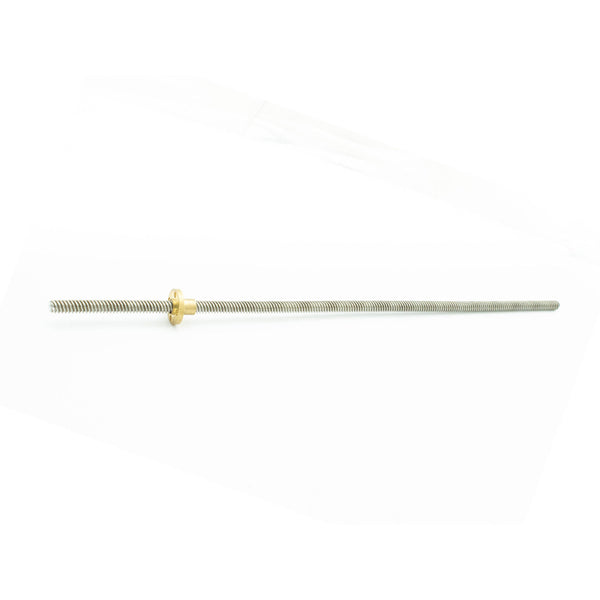 Buy 3D Printer Trapezoidal Screw Threaded Rod 400mm with Brass Nut from HNHCart.com. Also browse more components from 3D Printer Parts category from HNHCart