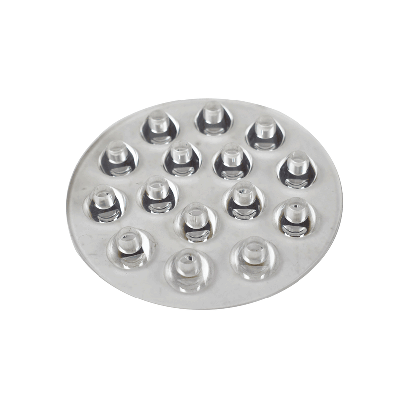 Polycarbonate Lens for 15 LED Base Plate