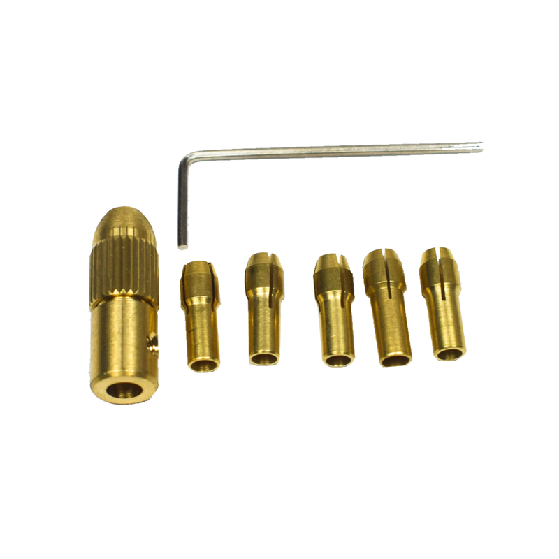 0.5-3mm Small Electric Drill Chuck Set for RS-775 Motor