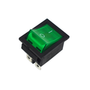 KCD4 16A 250V DPST ON-OFF Rocker Switch with Green Light