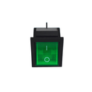 KCD4 16A 250V DPST ON-OFF Rocker Switch with Green Light