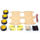 4WD Four Wheel Smart Robot Car Chassis Kit
