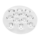 Polycarbonate Lens for 12 LED Base Plate