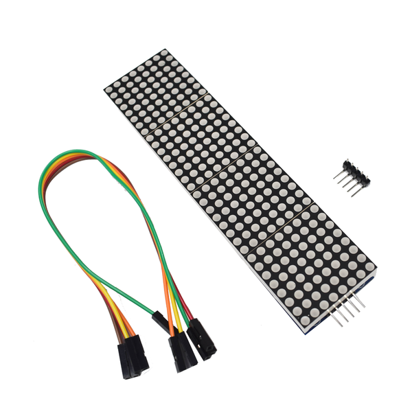 MAX7219 Dot Led Matrix 4 in 1 Display Module with 5 Pinout