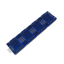 MAX7219 Dot Led Matrix 4 in 1 Display Module with 5 Pinout