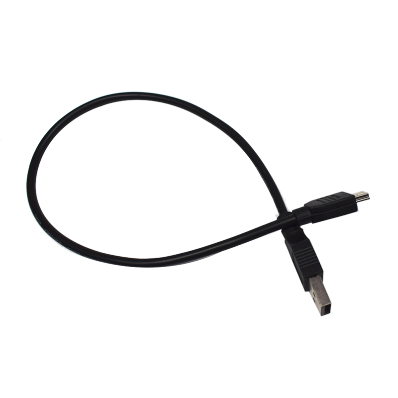 USB Type A to Mini B (Male to Male) Arduino Nano Cable 30cm (Black)