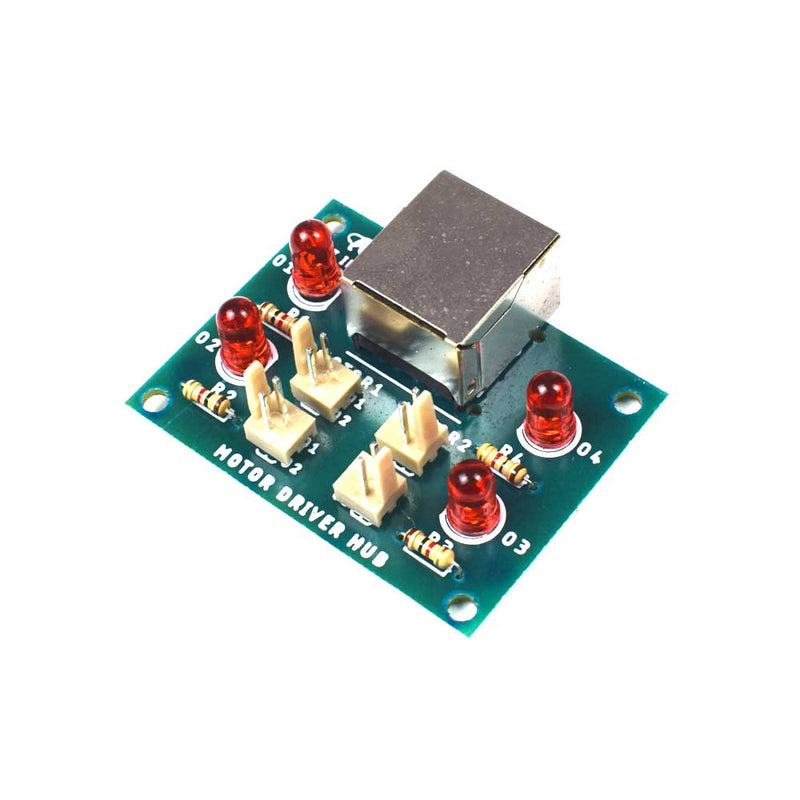 Joystick 2-Way Module with Motor Driver Hub & LAN Cable