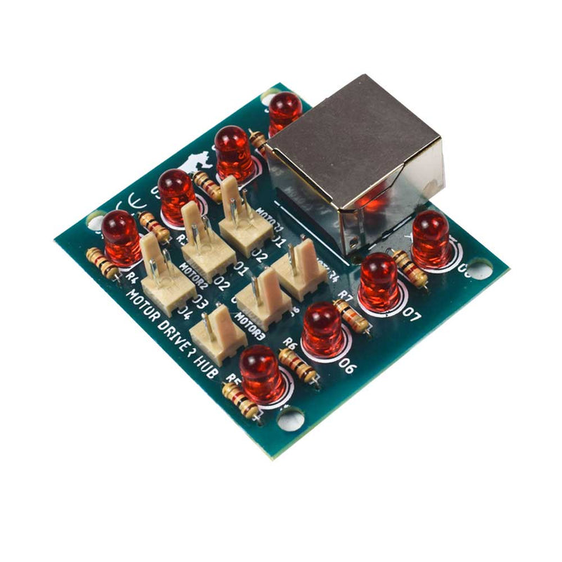 Joystick 4-Way Module with Motor Driver Hub & LAN Cable