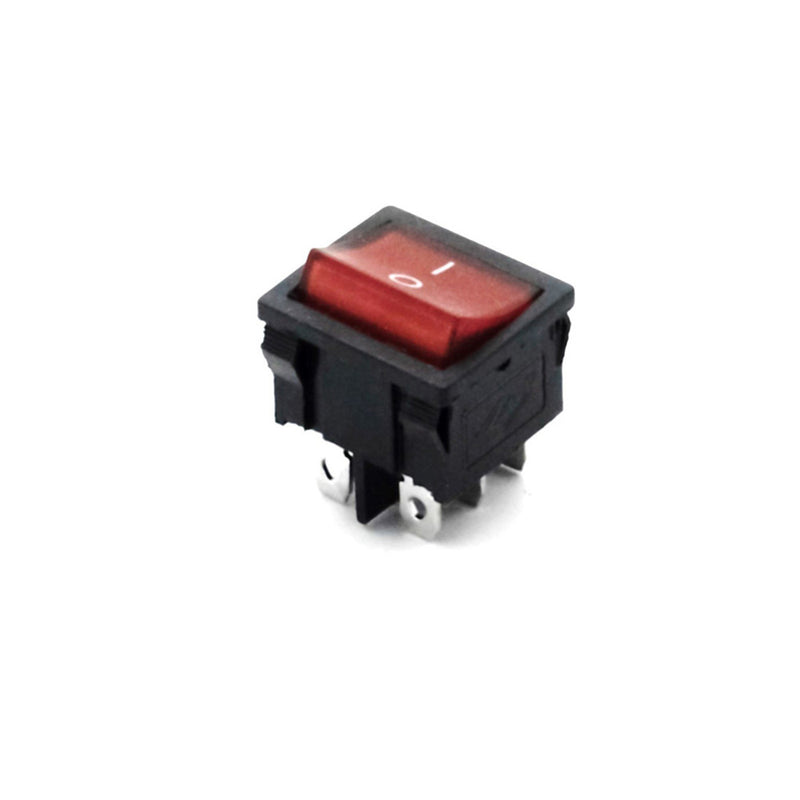 Buy 6A 250V AC DPDT ON-ON Rocker Switch (Red) with Backlight from HNHCart.com. Also browse more components from Rocker Switch category from HNHCart